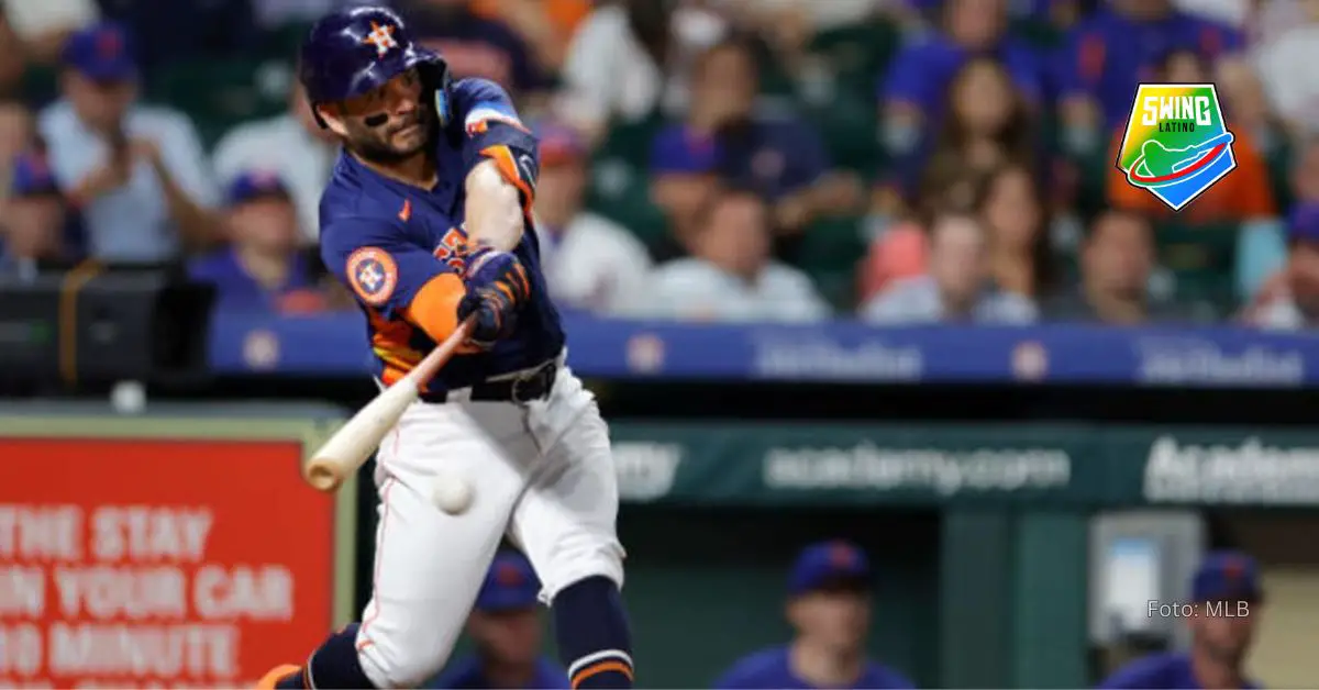 El venezolano Jose Altuve también sumó su empujada número 30 y llegó al plato por ocasión 43 ante Chicago White Sox