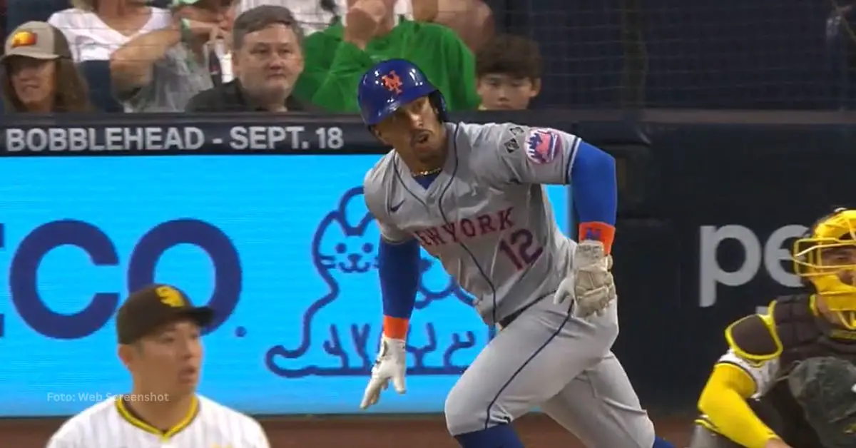 Boricua Francisco Lindor tras jonrón en el Petco Park vs San Diego