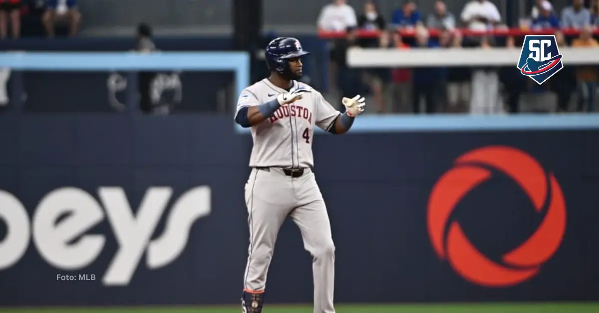 Yordan Alvarez llevó a Houston al primer lugar del Oeste