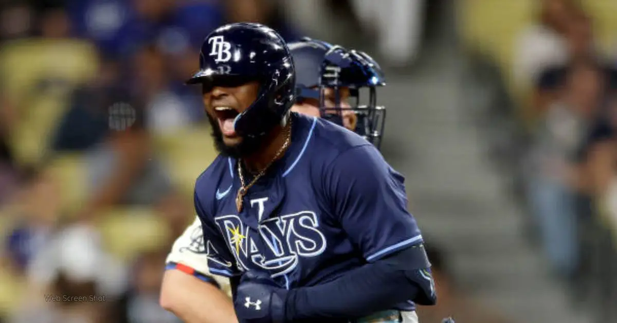 Caminero fue el único pelotero de los Rays con trio de imparables, sumando jonrón y par de sencillos