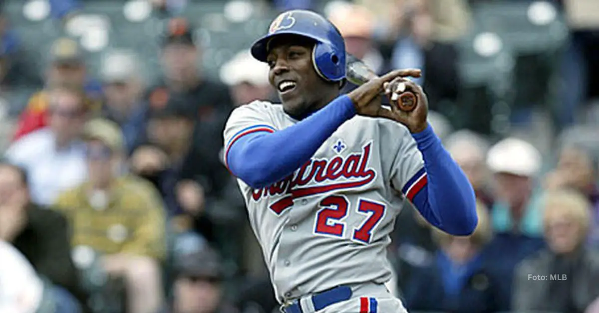 Vladimir Guerrero con Montreal Expos